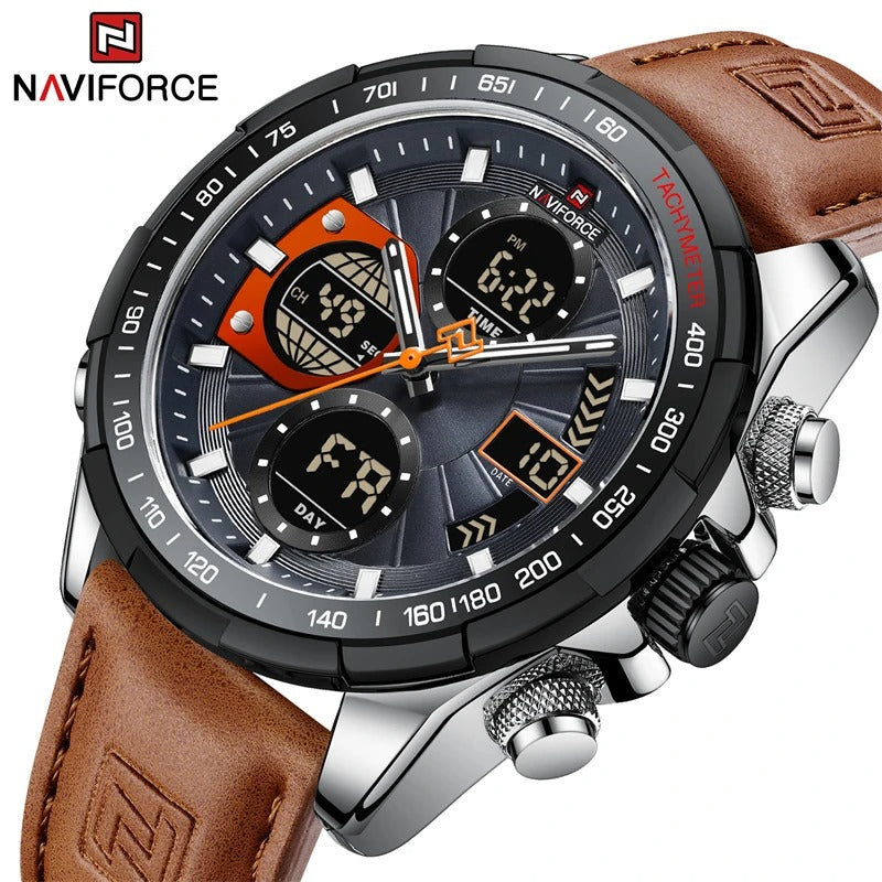 ⌚️ NAVIFORCE  – ساعة الرجال اللي يعرفوا قيمة الستايل 💎
