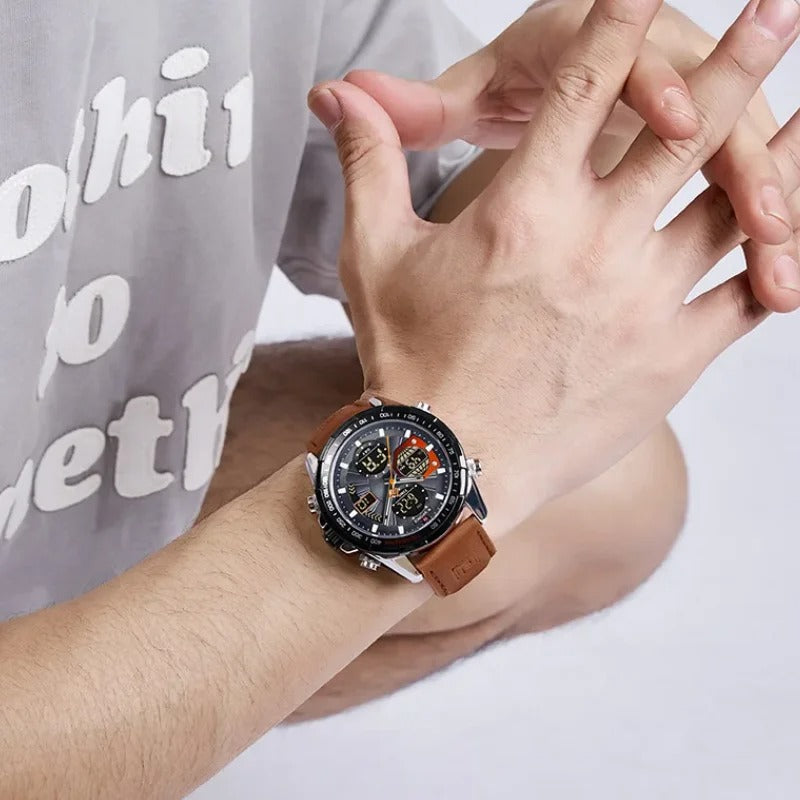 ⌚️ NAVIFORCE  – ساعة الرجال اللي يعرفوا قيمة الستايل 💎