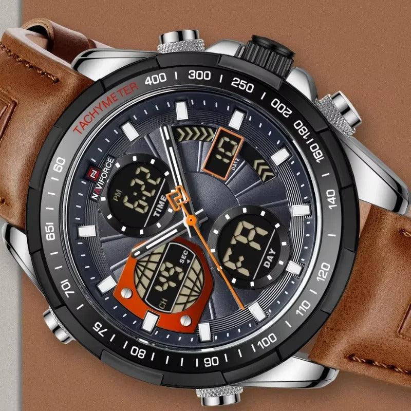 ⌚️ NAVIFORCE  – ساعة الرجال اللي يعرفوا قيمة الستايل 💎