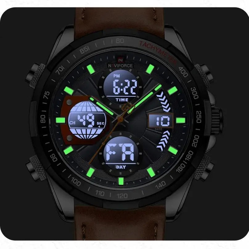 ⌚️ NAVIFORCE  – ساعة الرجال اللي يعرفوا قيمة الستايل 💎